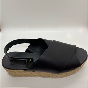VINCE Leather Platform Sandal